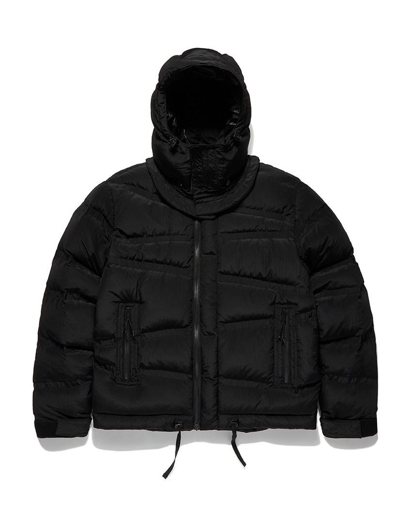 23FW UNAFFECTED OBLIQUE QUILTED PUFFA DOWN BLACK
